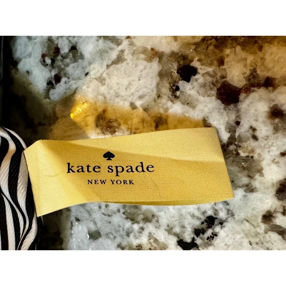 Kate Spade Light Blue Saffiano Leather Dome Satchel Crossbody Bag Gold Hardware